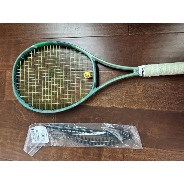 Used Yonex Percept 100L – Brand-new replacement bumper guard included (not installed).