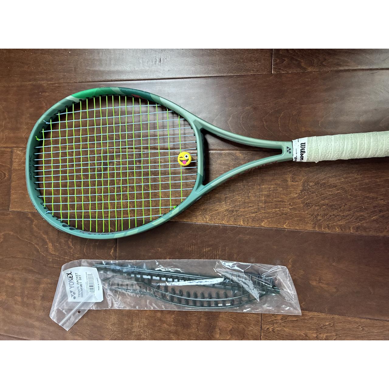 Used Yonex Percept 100L – Brand-new replacement bumper guard included (not installed).